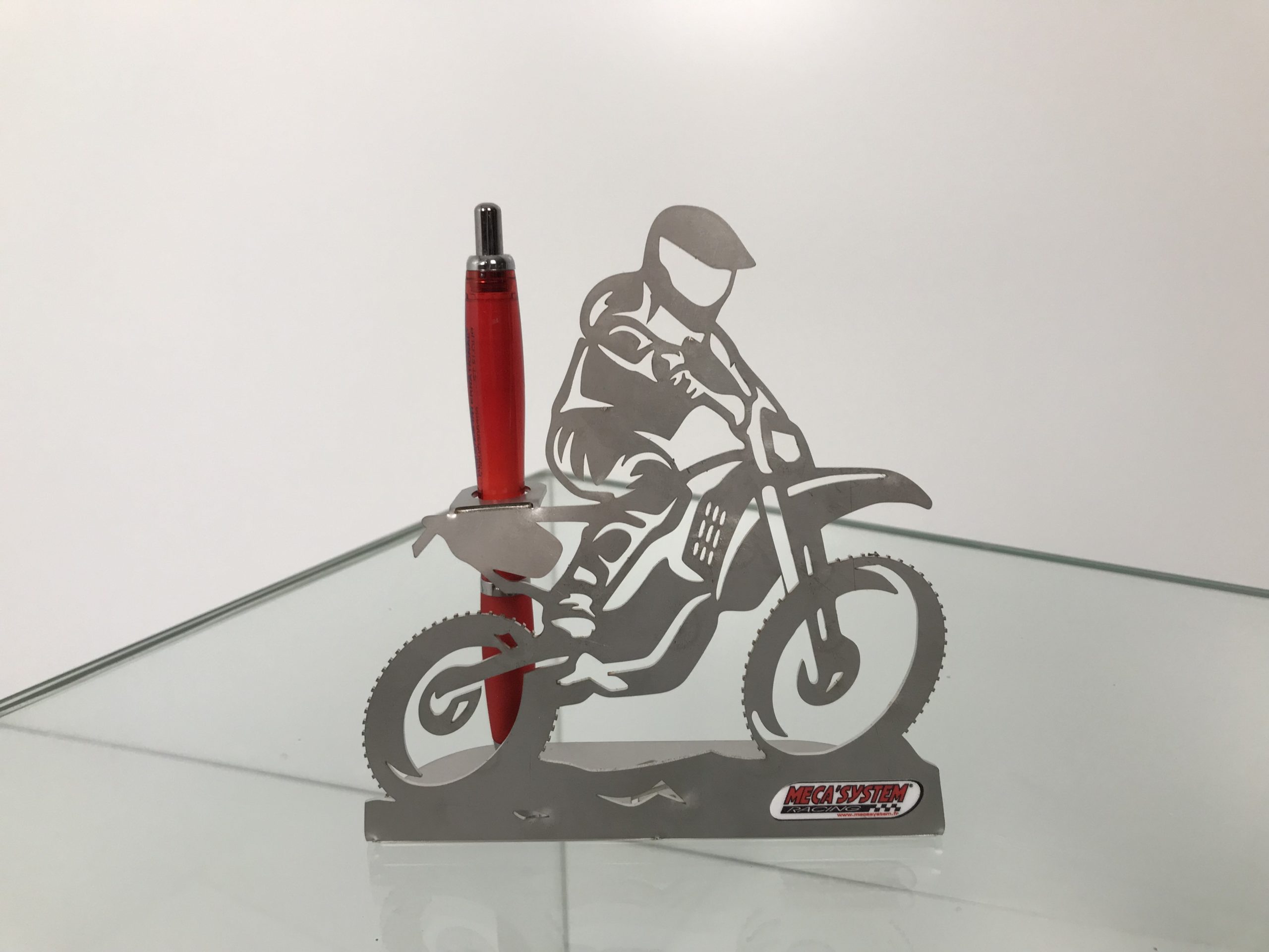 Moto porte crayon