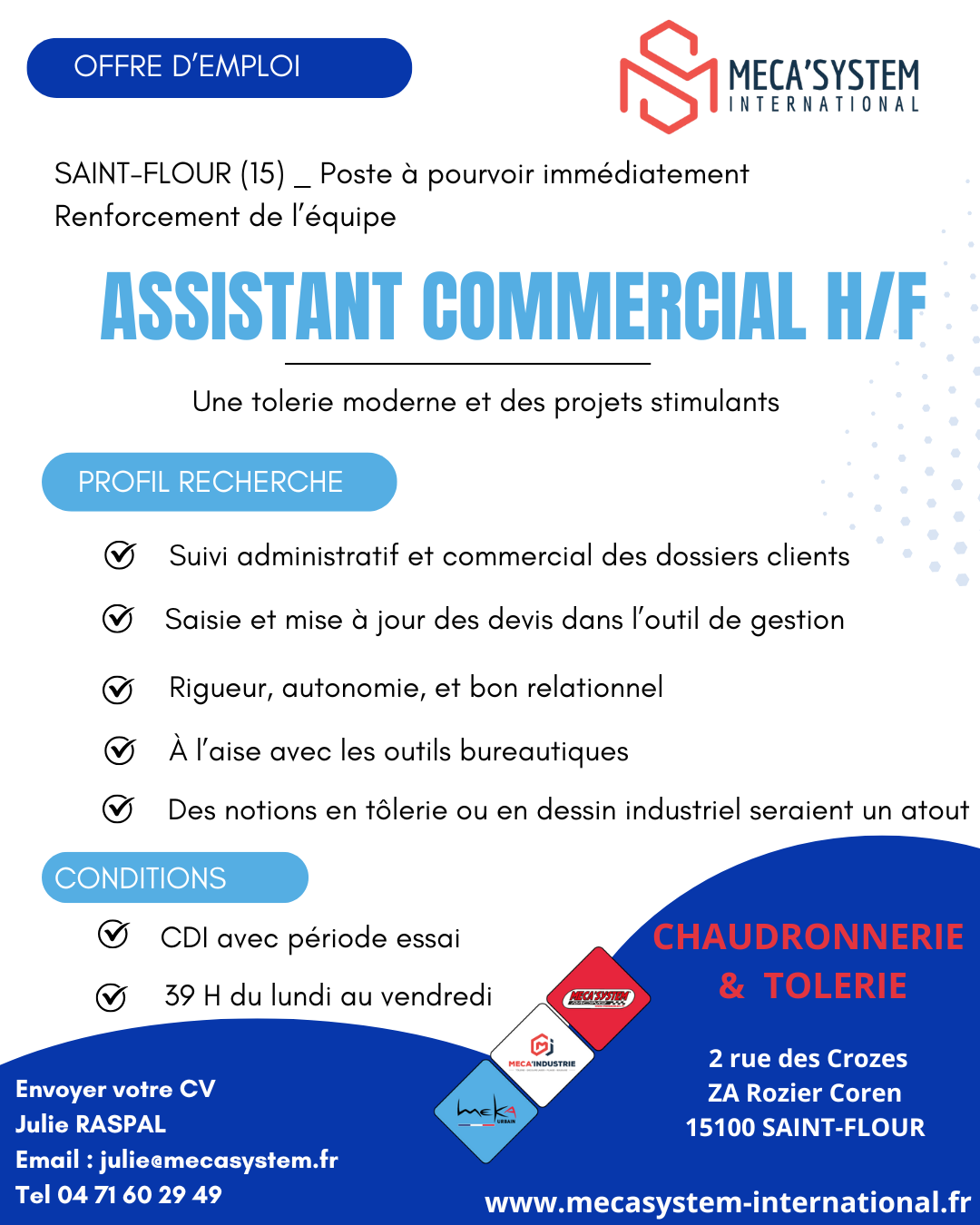 Assitant commercial Assitant commercial